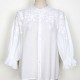 Embroidery Blouse - White