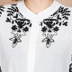 Embroidery Blouse - White