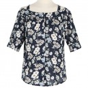 Floral Blouse - Blue