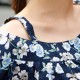 Floral Blouse - Blue