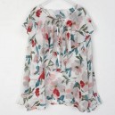 Floral Chiffon Blouse