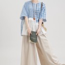 Lace Checkers Blouse