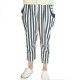 Stripe Denim Cropped pants - 1