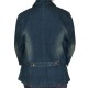 Embroidered Denim Jacket - L