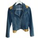 Stylish Denim Jacket - S