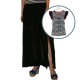 Denim Vest + skirt w/ chiffon dress 2 in 1