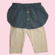 Pants w/ denim Skirt - 03