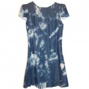 Chinese Style Denim Dress