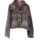 Denim Jacket w/ Fringe - M