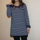 Dress w/ Denim Collar