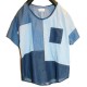 Denim Patchwork Tee