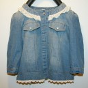 牛仔lace Jacket - S