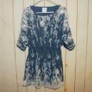 Denim Lace Dress