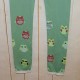 圖案 leggings - 綠色