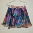 Leated floral skirts - L