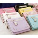 Floral chain Wallet - Pink