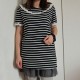 Striped Tee w/ Ribbon